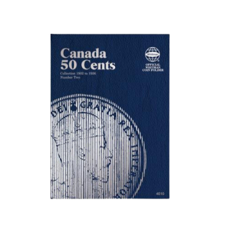 Canadian 50 Cents Vol. II 1902-1936 Whitman Folder