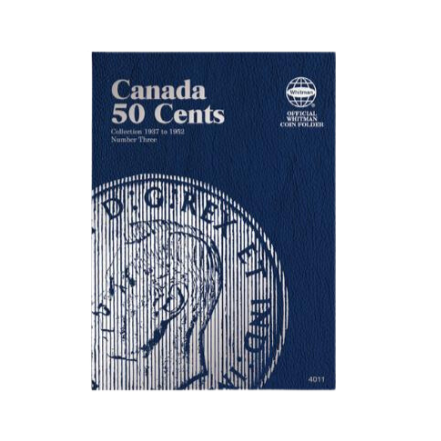 Canadian 50 Cents Vol. III 1937-1952 Whitman Folder