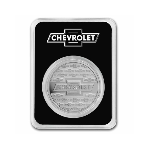 Chevrolet Genuine Parts Logo (1934-1940) 1 oz Silver w/ TEP