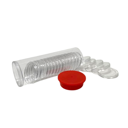 Model "A" Air-Tites Coin Capsule Storage Tubes