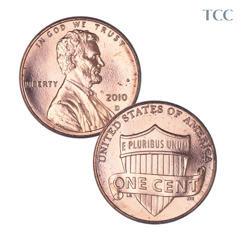 2010 D Lincoln Shield Cent BU Brilliant Uncirculated