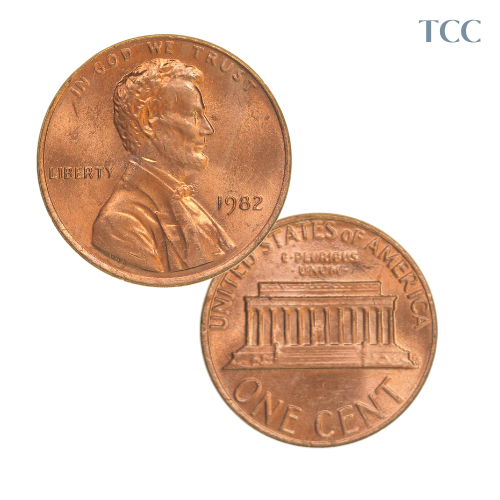 1982 P Lincoln Cent BU Small Cent