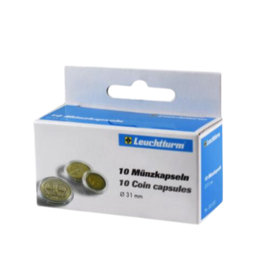 31mm - Coin Capsules (pack of 10)