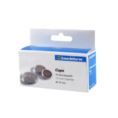 39mm - Coin Capsules (pack of 10)