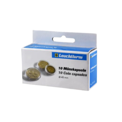 40mm - Coin Capsules (pack of 10)