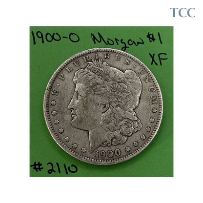 1900 O Morgan Dollar XF EF Extremely Fine 90% Silver Tougher Date