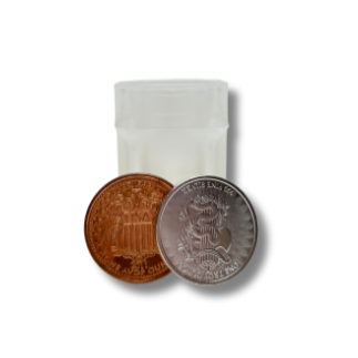 Guardhouse 1oz Round Medallion Square Coin Tubes