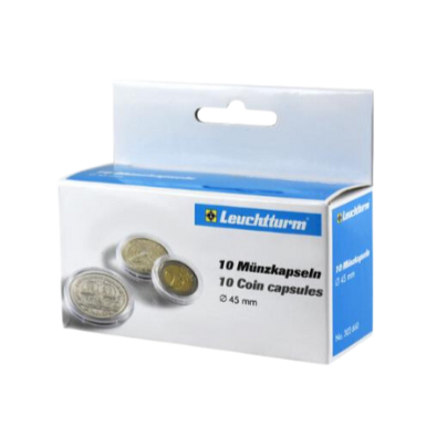 45mm - Coin Capsules (pack of 10)