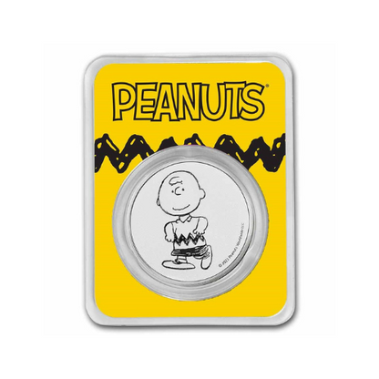 Peanuts® Charlie Brown 1 oz Silver Round in TEP