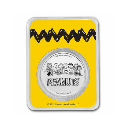 Peanuts® Charlie Brown 1 oz Silver Round in TEP