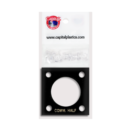 Capital Plastics  Comm Half Dollar Holder