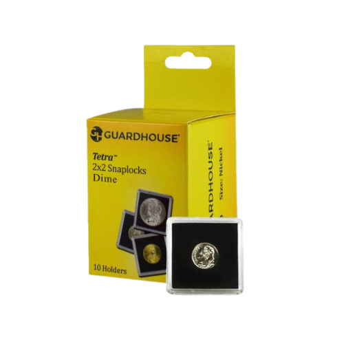 Guardhouse Dime 2x2 Tetra Snaplock Coin Holder