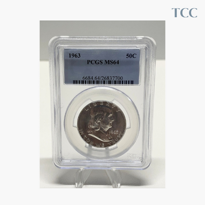 1963 Franklin Silver Half Dollar PCGS