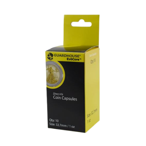 Guardhouse 1 oz Gold Eagle Direct-Fit Coin Capsules