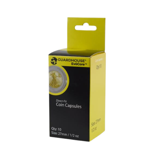 Guardhouse 1/2 oz Gold Eagle Direct-Fit Coin Capsules