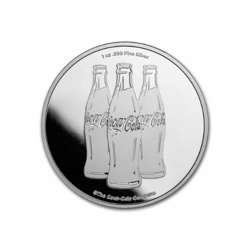 Coca-Cola® 1 oz Silver Struck Round