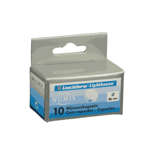 20mm - Coin Capsules (pack of 10)