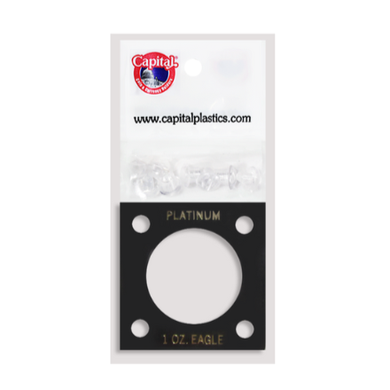 Capital Plastics 1 oz. Platinum Eagle