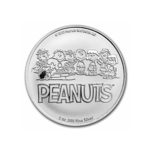 Peanuts® Snoopy Flying Ace 1 oz Silver Round