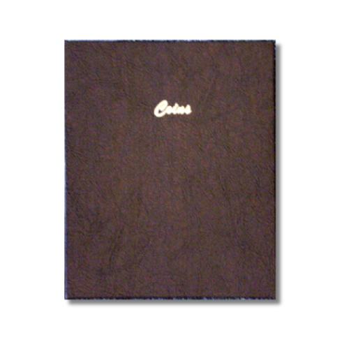 Coin Stock Book with 9 vinyl pages