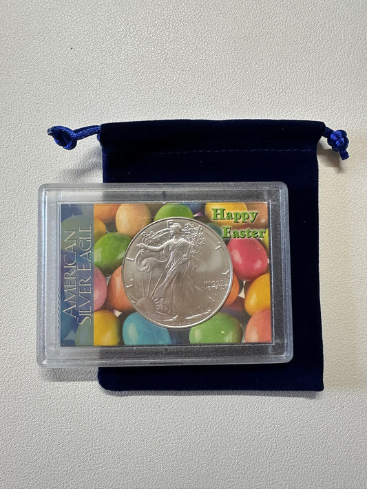 2025 HE Harris Happy Easter American Silver Eagle Gift Set