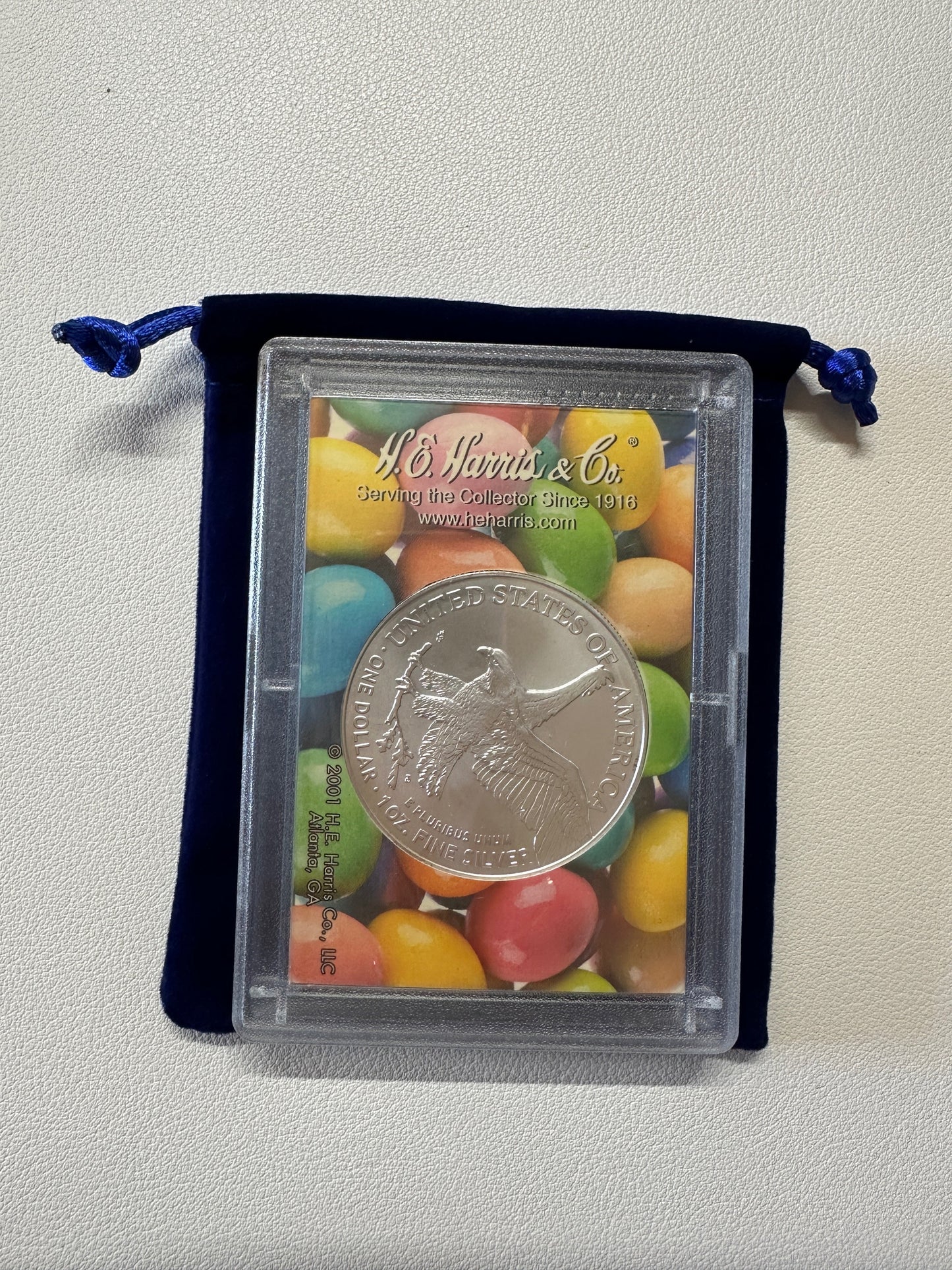 2025 HE Harris Happy Easter American Silver Eagle Gift Set