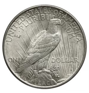 Random Year Pre-1935 Silver Peace Dollar Culls