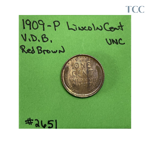 1909-P V.D.B. Lincoln Cent