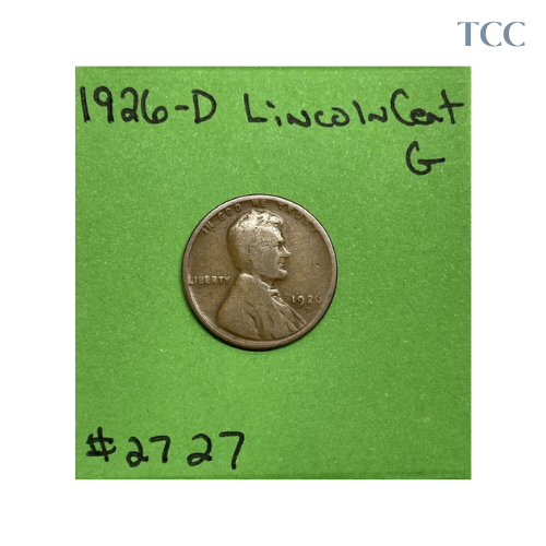 1926 D Lincoln Wheat Cent Good (G)