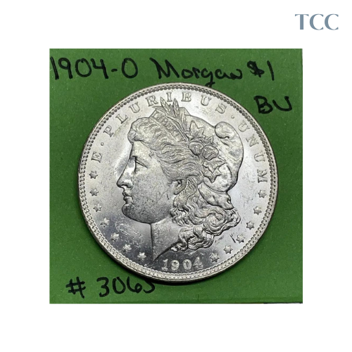 1904-O Morgan Silver Dollar $1 BU Brilliant Uncirculated