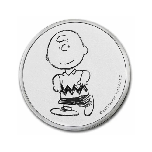 Peanuts® Charlie Brown 1 oz Silver Round