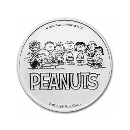 Peanuts® Charlie Brown 1 oz Silver Round