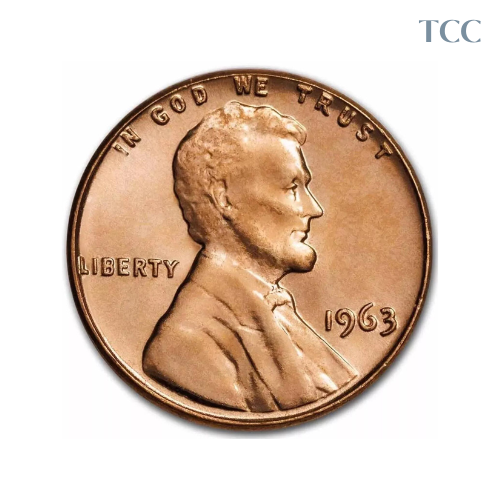 1963 Lincoln Memorial Cent BU Uncirculated Penny