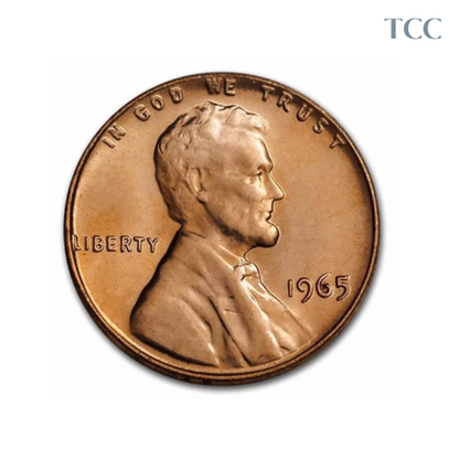 1965 Lincoln Memorial Cent BU Uncirculated Penny