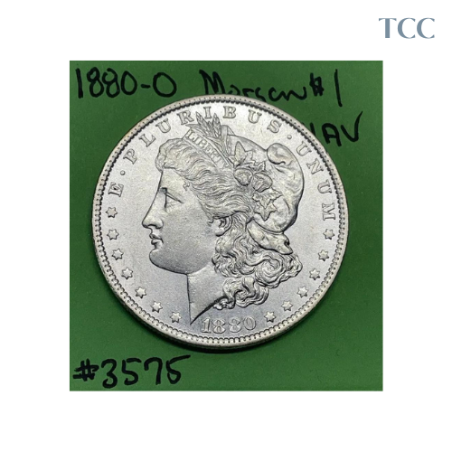 1880-O Morgan Dollar Choice AU 90% Silver $1 Tough Coin In High Grade