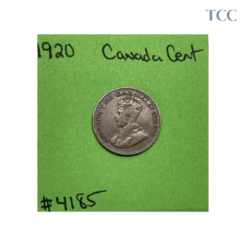 1920 Canada 🇨🇦 Small Cent 1c