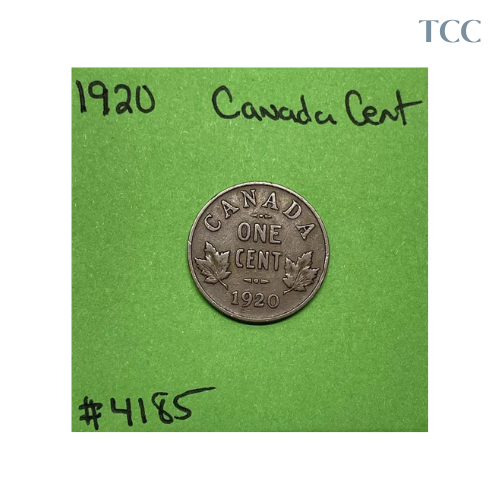 1920 Canada 🇨🇦 Small Cent 1c