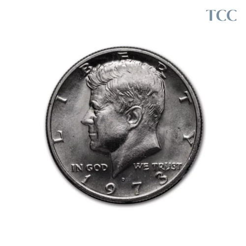 1973 D Kennedy Half Dollar BU Uncirculated Mint State