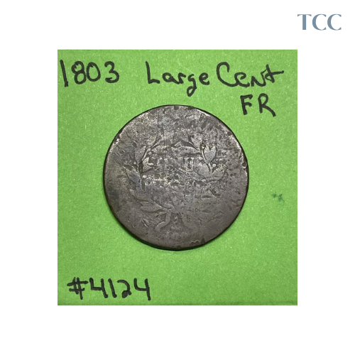 1803 Draped Bust Large Cent 1c Fair