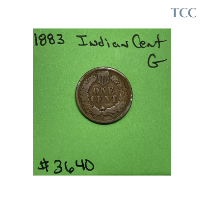 1883 Indian Head Cent Good (G)