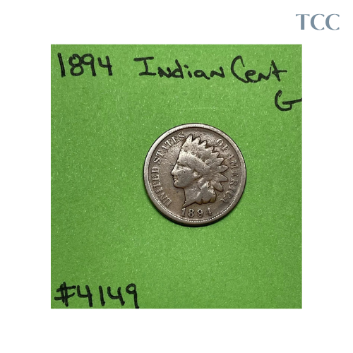 1894 Indian Head Cent Good (G)