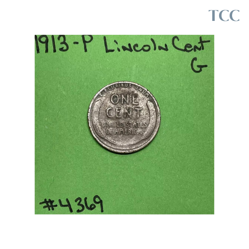 1913 P Lincoln Wheat Cent Good (G)