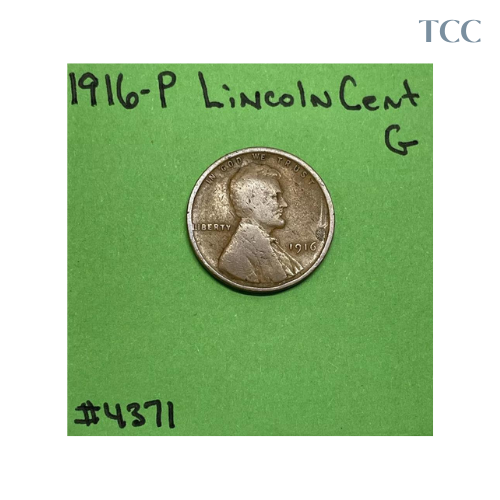 1916 P Lincoln Wheat Cent Good (G)