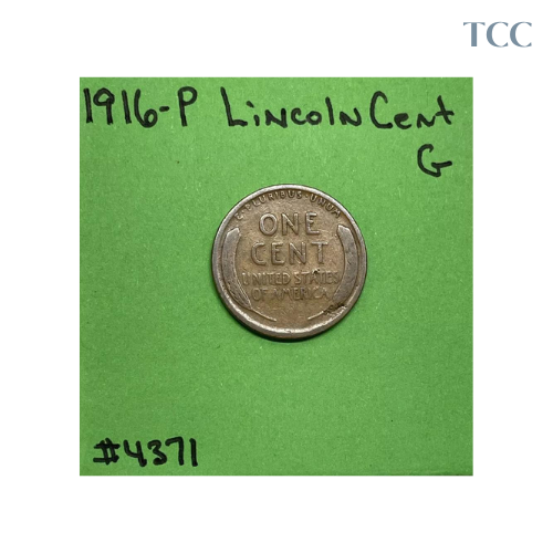 1916 P Lincoln Wheat Cent Good (G)