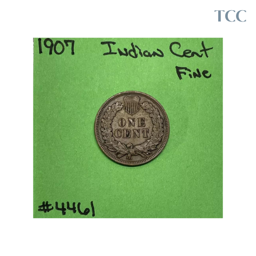 1907 Indian Head Cent Fine (F)