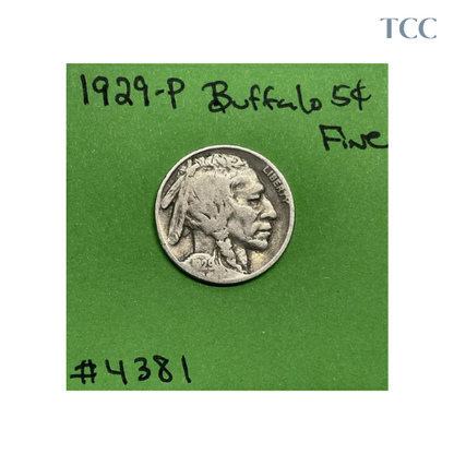 1928-D Buffalo Indian Head Nickel 5c VF Very Fine