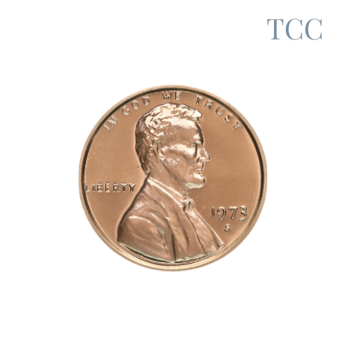 1973 S Lincoln Cent Proof Gem