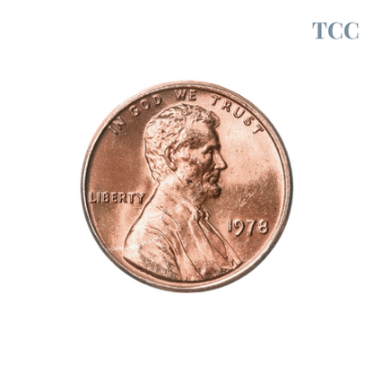 1978 P Lincoln Cent BU