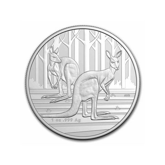 2024 Australia 1 oz Silver $1 Kangaroo BU