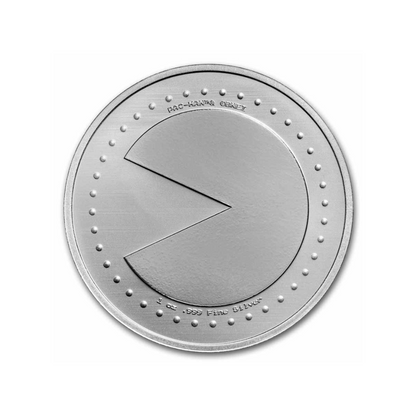 PAC-MAN Game Token 1 oz Silver Slot Medal